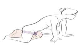 ROCKS OFF RUBY GLOW VIBRADOR SIT ON MORADO