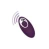 TOYJOY HAPPINESS KNOCK KNOCK EGGSTAVAGANT VIBRADOR CON CONTROL REMOTO MORADO