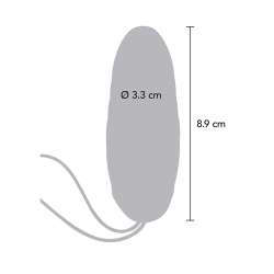 TOYJOY HAPPINESS KNOCK KNOCK EGGSTAVAGANT VIBRADOR CON CONTROL REMOTO MORADO