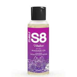 STIMUL8 S8 VITALIZE ACEITE DE MASAJE ERaTICO LIMA 50 ML