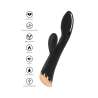 TOYJOY IVY CASSIA XTRA INTENSE VIBRADOR ESTIMULADOR CLaTORIS NEGRO