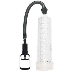 TOYJOY BOMBA DE MASAJE PODEROSA CON MANGA TRANSPARENTE