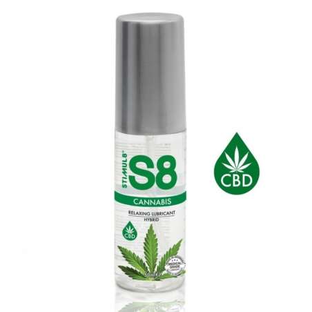 STIMUL8 S8 LUBRICANTE HaBRIDO CANNABIS 50 ML