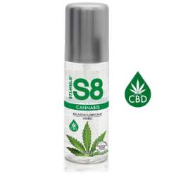STIMUL8 S8 LUBRICANTE HaBRIDO CANNABIS 125 ML