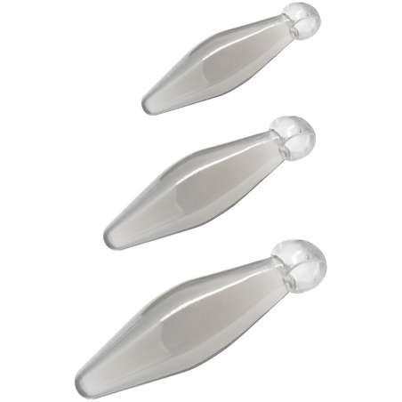 TOYJOY ANAL PLAY RIMMER DE DEDO 3 PIEZAS TRANSPARENTE