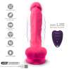 SILEXD PENE REALaSTICO MODELO 18 ROSA VIBRACIaN CONTROL REMOTO LRS