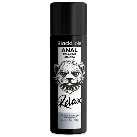 BLACK HOLE ANAL RELAXING CON JOJOBA BASE SILICONA 30 ML