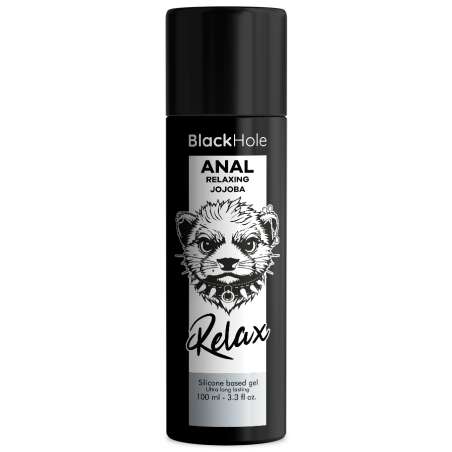 BLACK HOLE ANAL RELAXING CON JOJOBA BASE SILICONA 100 ML
