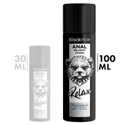 BLACK HOLE ANAL RELAXING CON JOJOBA BASE SILICONA 100 ML