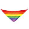 PRIDE PAaUELO ALGODaN TRIANGULAR BANDERA ARCOaRIS