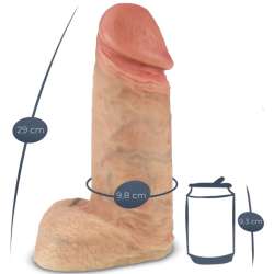 SILEXD MODELO 1 XTREME PENE REALaSTICO SILICONA PREMIUM 28 CM