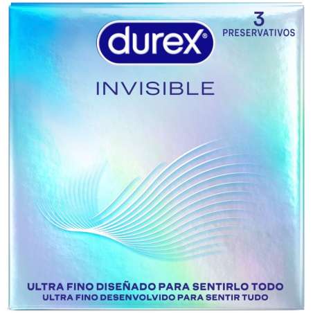 DUREX INVISIBLE ULTRA FINO 3 UNIDADES