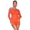 CHILIROSE CR 4859 MINI VESTIDO NARANJA S