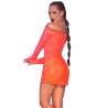 CHILIROSE CR 4859 MINI VESTIDO NARANJA M