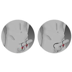 ELECTRASTIM PRESTIGE ELECTRA LOOPS ANILLOS DE PENE AJUSTABLES ROJO