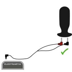 ELECTRASTIM CABLES DE ESTIMULACIaN 90 GRADOS
