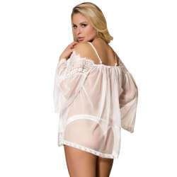 SUBBLIME BABYDOLL BLANCO MANGAS ACAMPANADAS S M