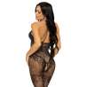 LEG AVENUE BODYSTOCKING DE RED SIN COSTURAS TALLA aNICA NEGRO