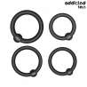 ADDICTED TOYS SET ANILLOS SILICONA DE PRESIaN