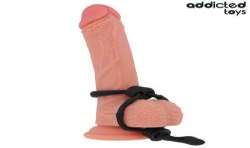ADDICTED TOYS CUERDA SILICONA AJUSTABLE PARA EL PENE