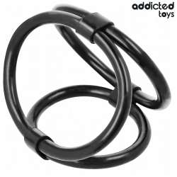 ADDICTED TOYS ANILLO TRIPLE PARA EL PENE