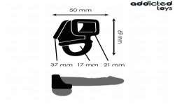 ADDICTED TOYS ANILLO JAULA PARA EL PENE