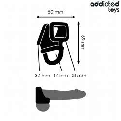 ADDICTED TOYS ANILLO JAULA PARA EL PENE