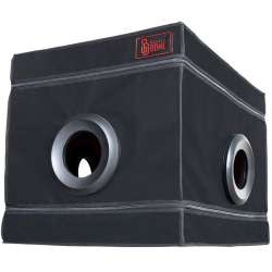 SECRET DOME KINK CLUB LA NICHE CABINA NEGRO ROJO