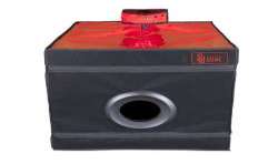 SECRET DOME KINK CLUB LA NICHE CABINA NEGRO ROJO