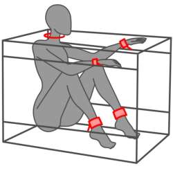 SECRET DOME KINK CLUB LA NICHE CABINA NEGRO ROJO