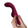 ROCKS OFF RUBY GLOW BLUSH VIBRADOR G SPOT ROJO