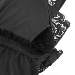 SUBBLIME TEDDY DETALLE ENCAJE FLORAL NEGRO S M