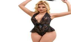 SUBBLIME 930806 BODY SEXY CON VOLANTES NEGRO S M