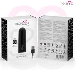MORESSA NIX POTENTE VIBRADOR MULTI JUEGOS CONTROL REMOTO NEGRO