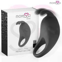 MORESSA BRAD PREMIUM SILICONE RECARGABLE NEGRO