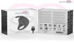 MORESSA BRAD PREMIUM SILICONE RECARGABLE NEGRO