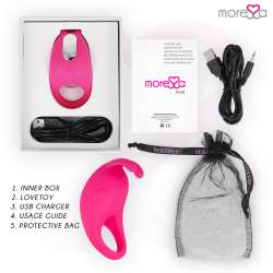 MORESSA BRAD PREMIUM SILICONE RECARGABLE ROSA