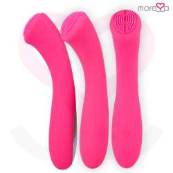 MORESSA CELSO MASAJEADOR DUO PUNTO G Y SUERO PELVICO PREMIUM SILICONE RECARGABLE