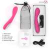 MORESSA DRUSO MASAJEADOR DUO PUNTO G Y SUERO PELVICO PREMIUM SILICONE RECARGABLE