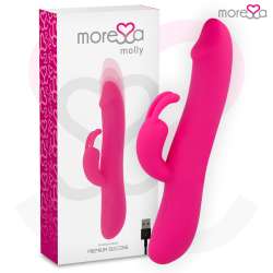 MORESSA MOLLY IMPULSOR UPDOWN Y POTENTE VIBRACIaN PREMIUM SILICONE RECARGABLE
