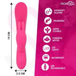 MORESSA TELMO TICKLING CLITORIAL PREMIUM SILICONE RECARGABLE