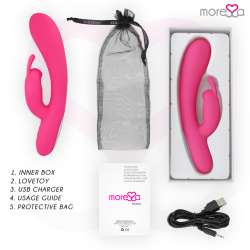 MORESSA TELMO TICKLING CLITORIAL PREMIUM SILICONE RECARGABLE