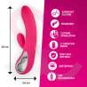 MORESSA TROY MASAJEADOR PUNTO G Y CLITORIS PREMIUM SILICONE RECARGABLE