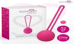 MORESSA OSIAN ONE ENTRENAMIENTO SUELO PELVICO 51gr PREMIUM SILICONA ROSA