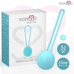 MORESSA OSIAN ONE ENTRENAMIENTO SUELO PELVICO 51gr PREMIUM SILICONA TURQUESA