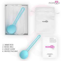 MORESSA OSIAN ONE ENTRENAMIENTO SUELO PELVICO 51gr PREMIUM SILICONA TURQUESA