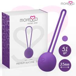 MORESSA OSIAN ONE ENTRENAMIENTO SUELO PELVICO 51gr PREMIUM SILICONA LILA