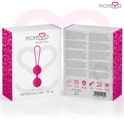 MORESSA OSIAN TWO ENTRENAMIENTO SUELO PELVICO 101gr PREMIUM SILICONA ROSA