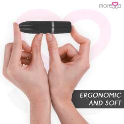 MORESSA IVY MASAJEADOR SIMULADOR LABIAL DE VIAJE NEGRO