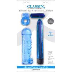 CLASSIX KIT DE PLACER PARA PAREJAS AZUL